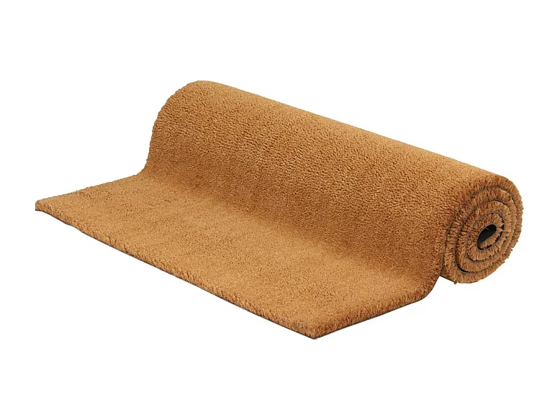 Zerbino naturale 80x100 cm capitonnè in fibra di cocco