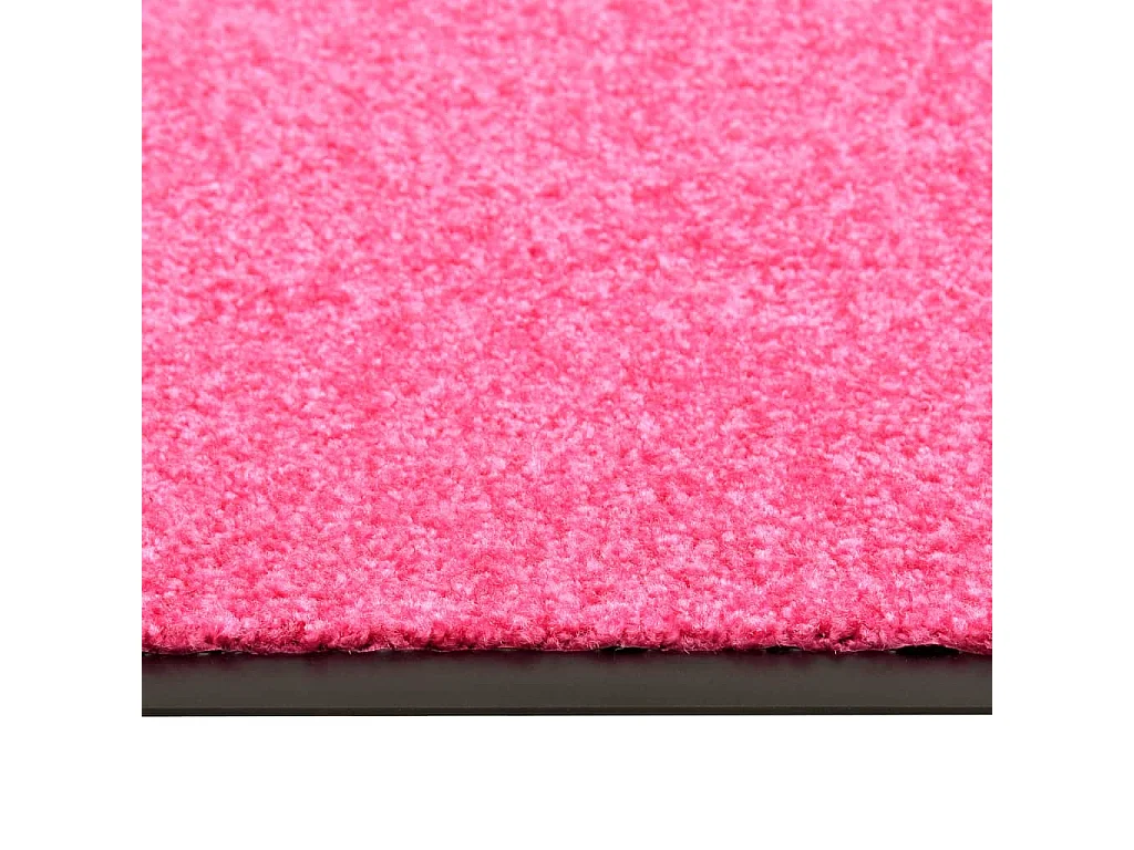 Capacho lavável rosa 40x60 cm