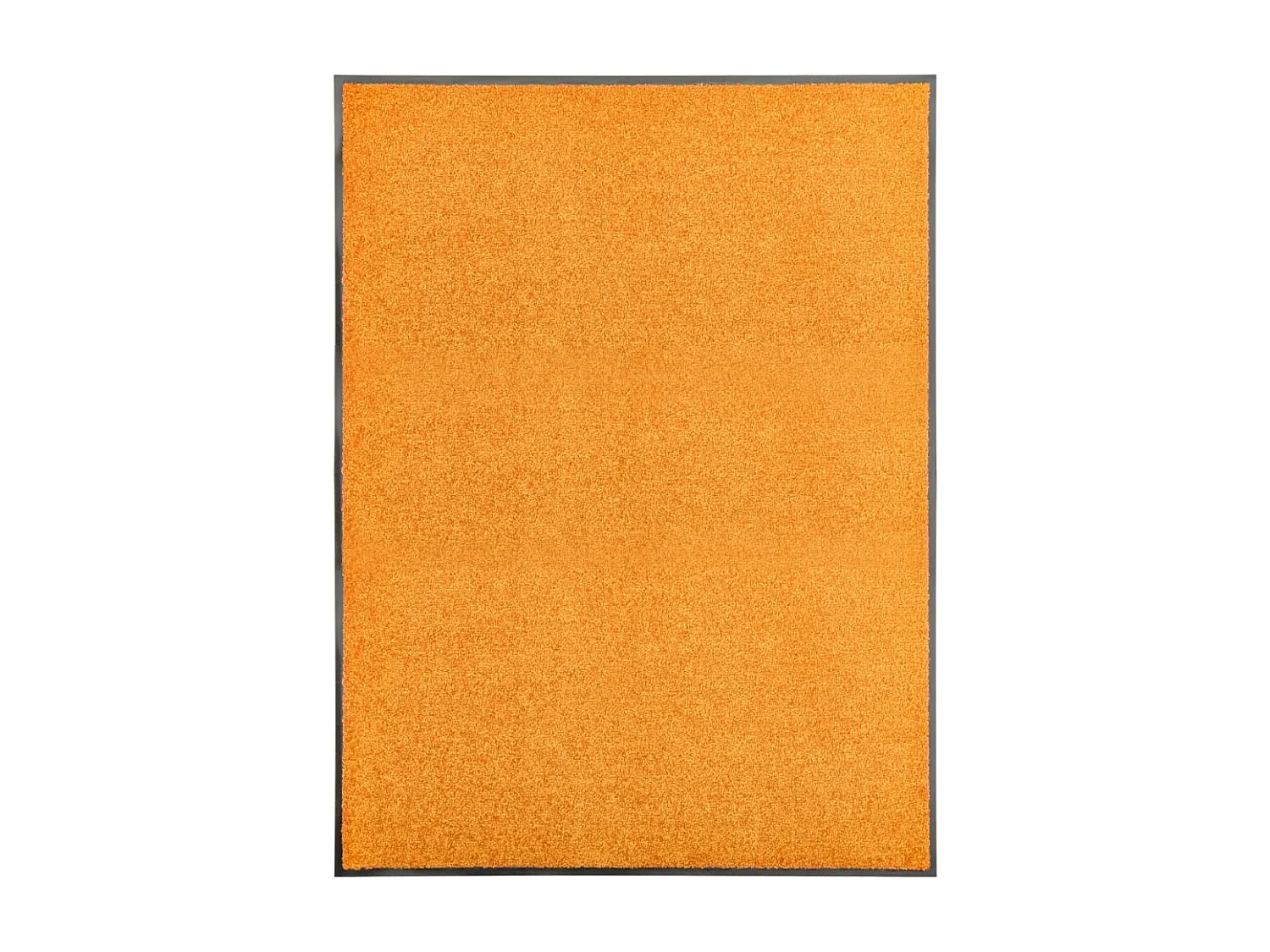 Zerbino lavabile arancione 90x120 cm