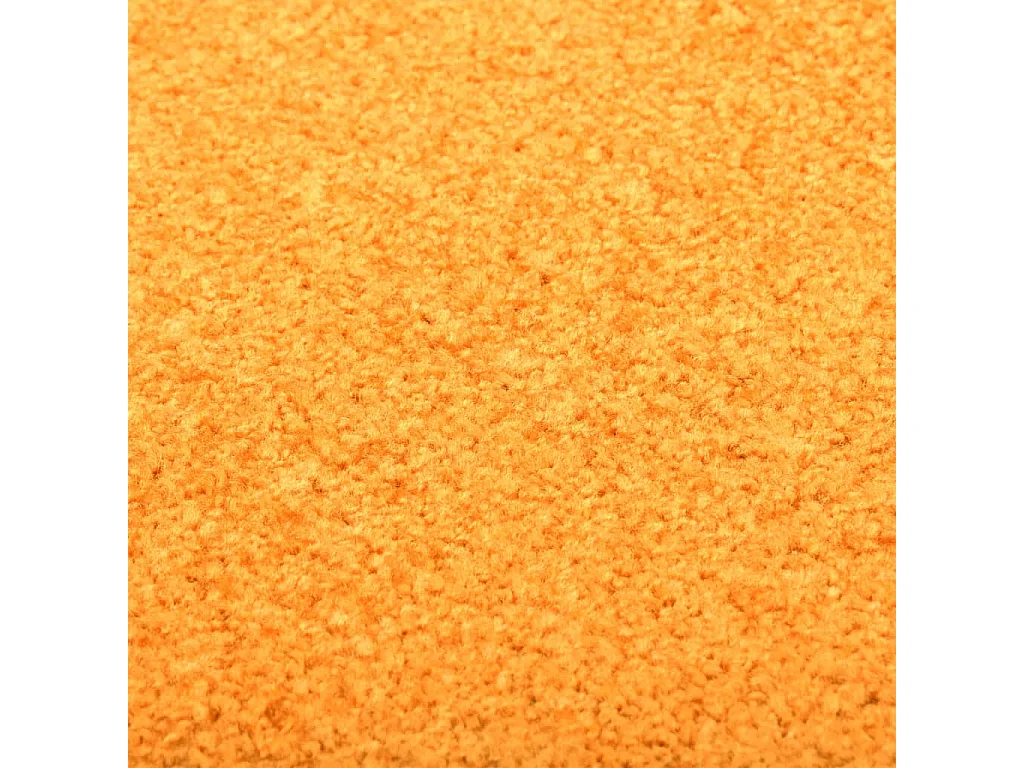 Zerbino lavabile arancione 90x120 cm