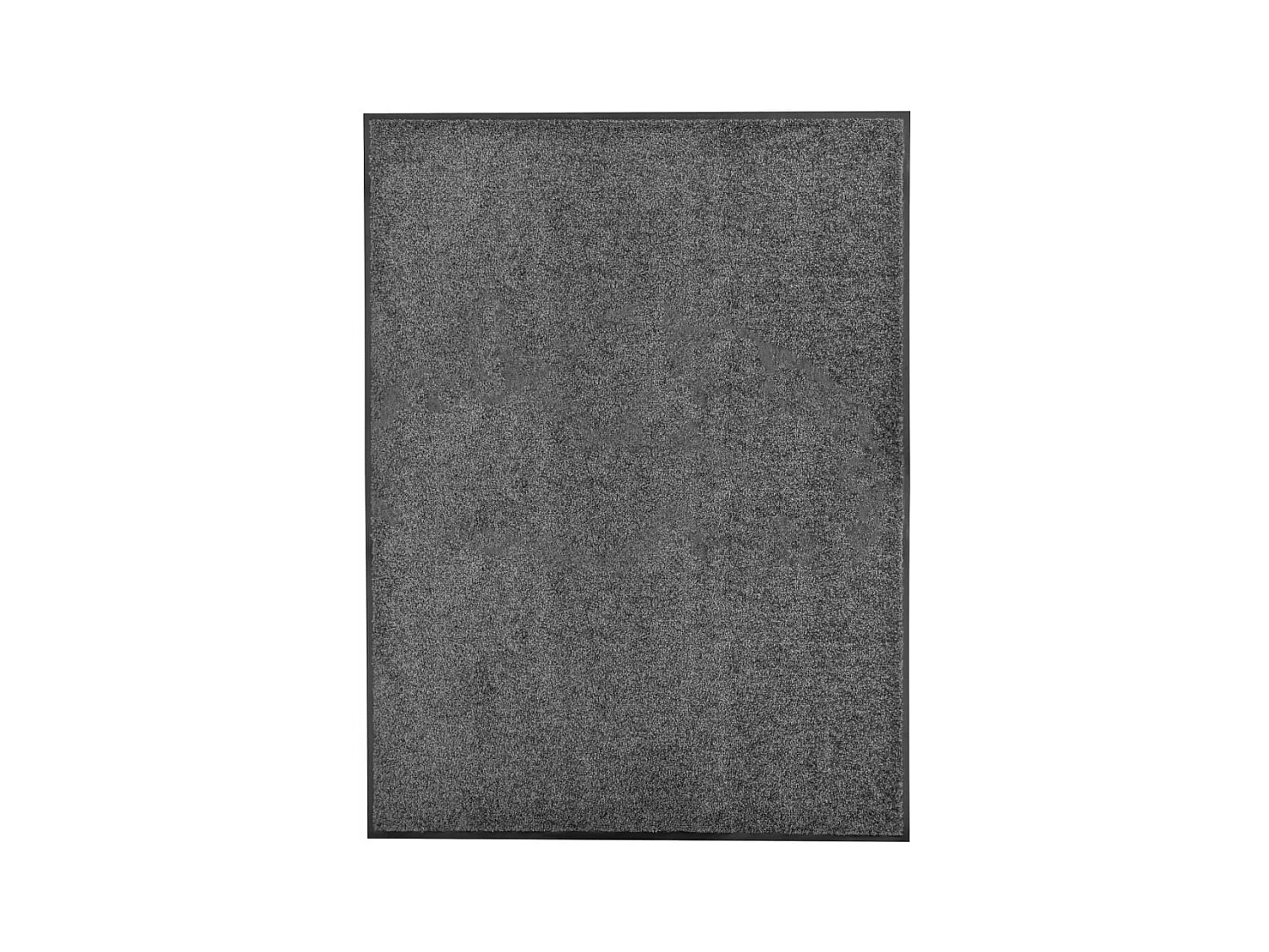 Waschbare Fußmatte Anthrazit 90x120 cm