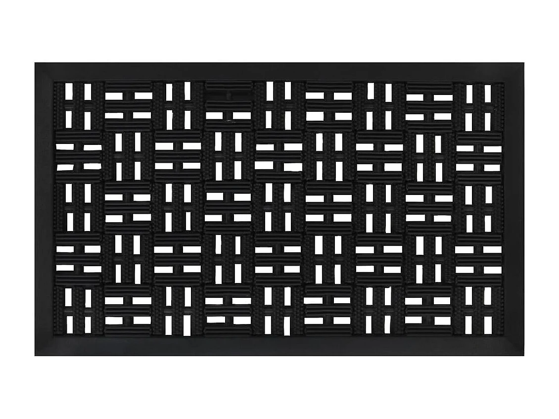 Felpudo rectangular 45x75 cm goma