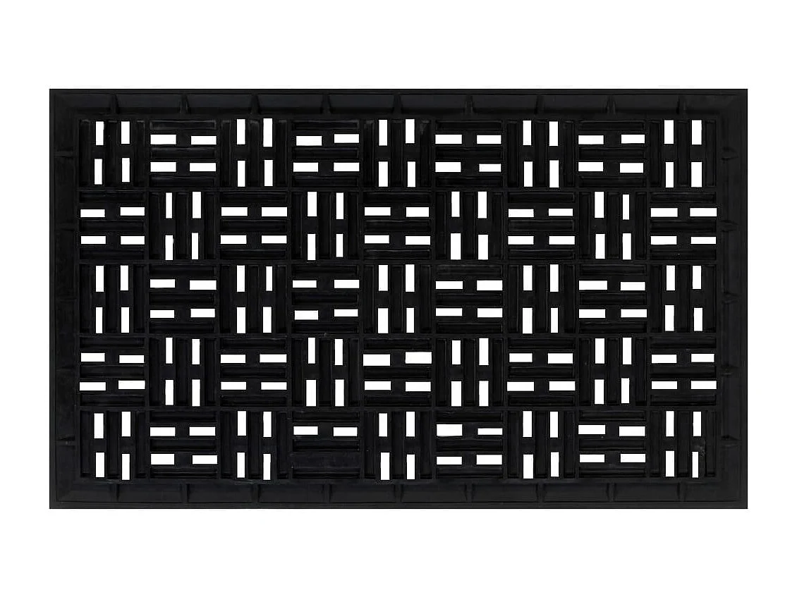 Felpudo rectangular 45x75 cm goma