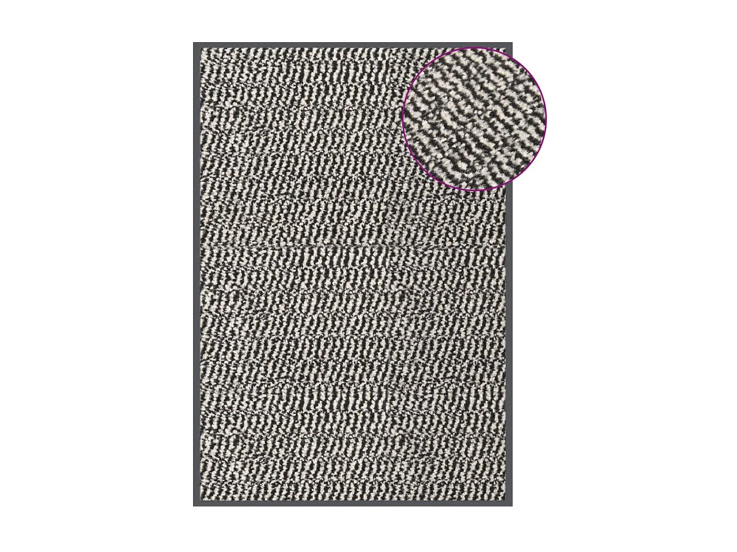 Zerbino capitonnè 60x90 cm Marrone chiaro