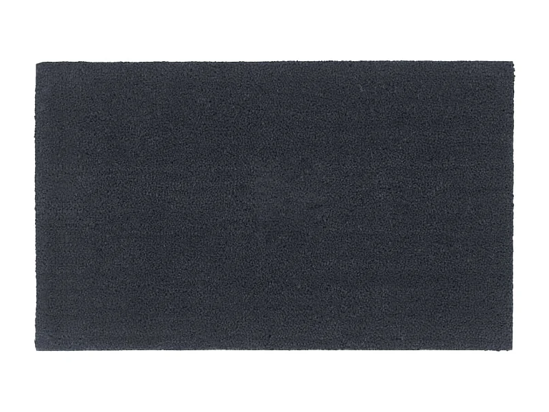 Dunkelgraue Fußmatte 90x150 cm, getuftete Kokosfaser