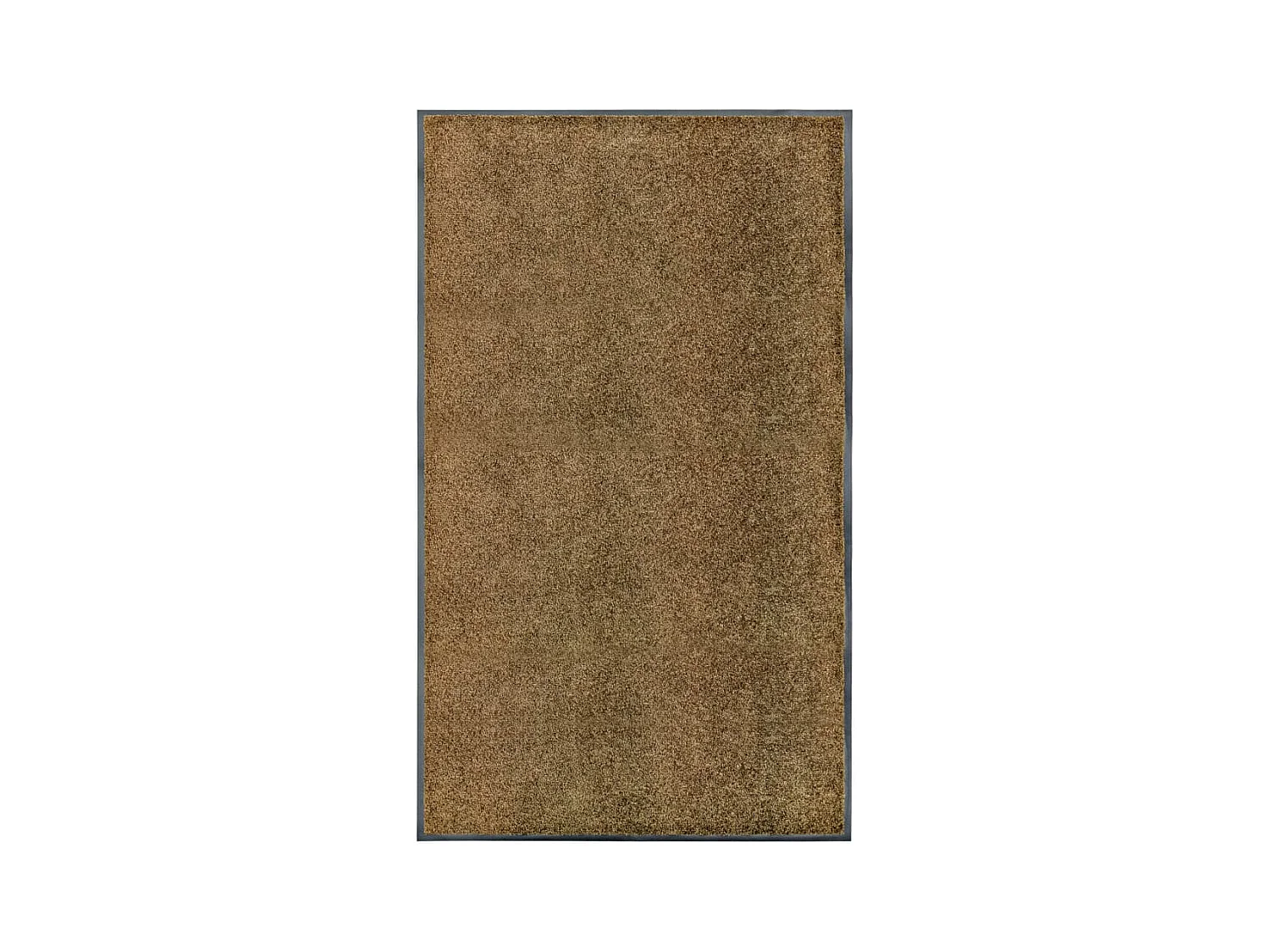 Zerbino lavabile Marrone 90x150 cm