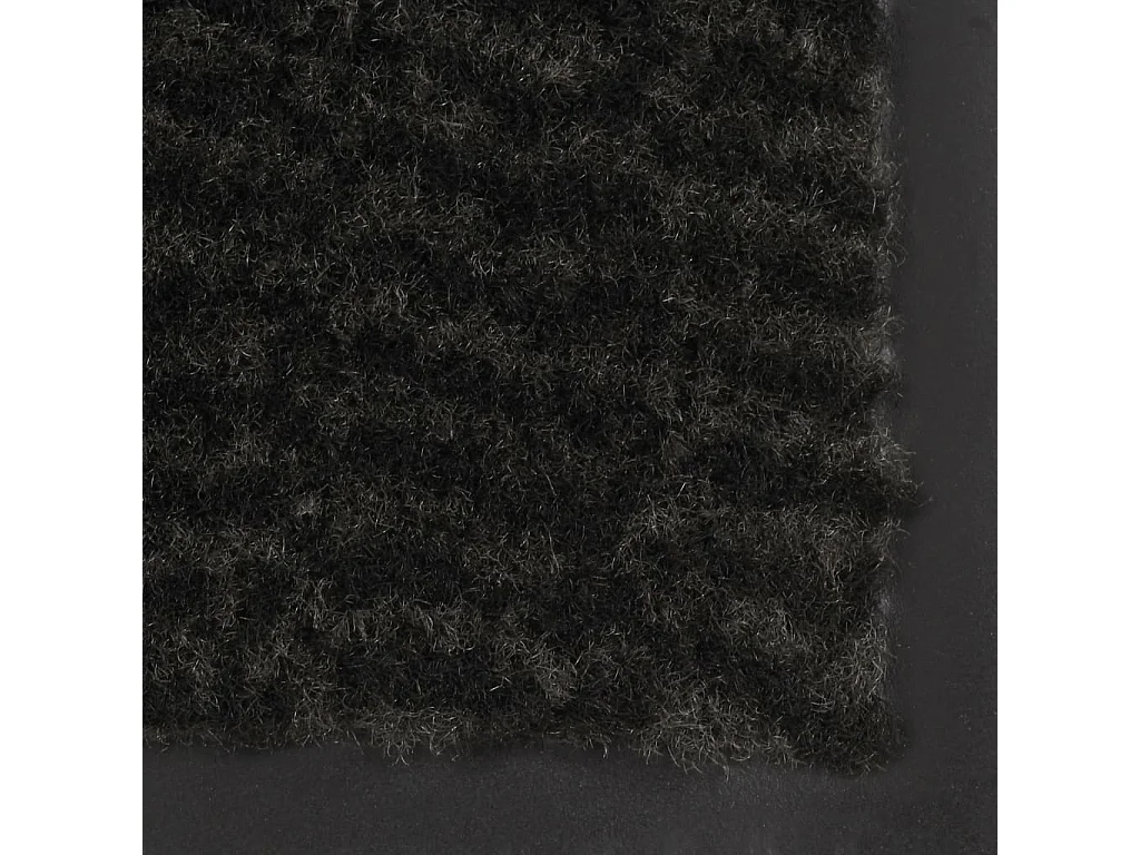 Zerbino rettangolare 80 x 120 cm Nero