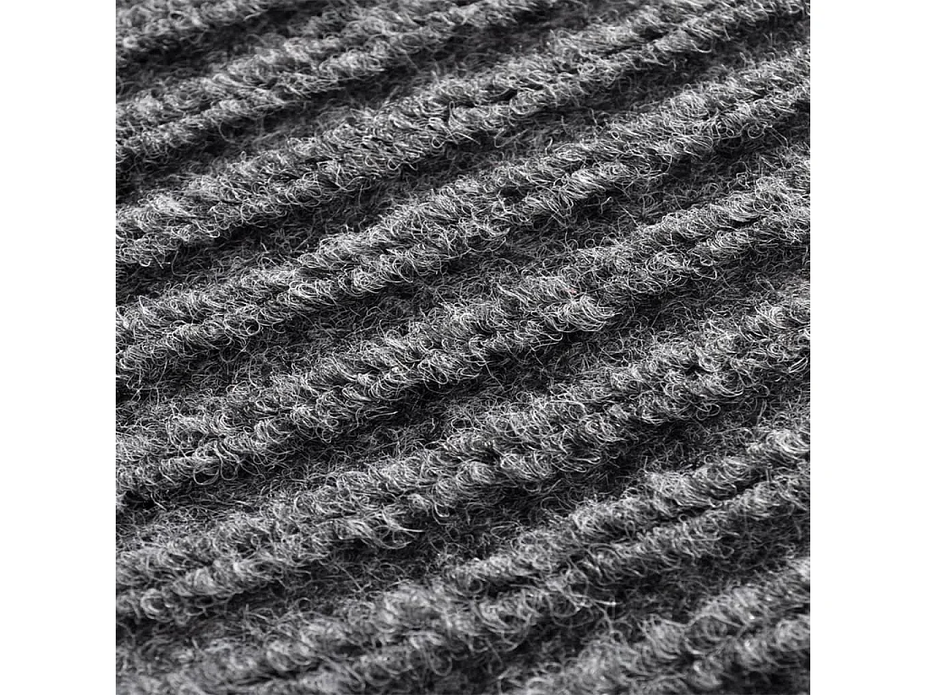 Paillasson Gris 117x220 cm PVC