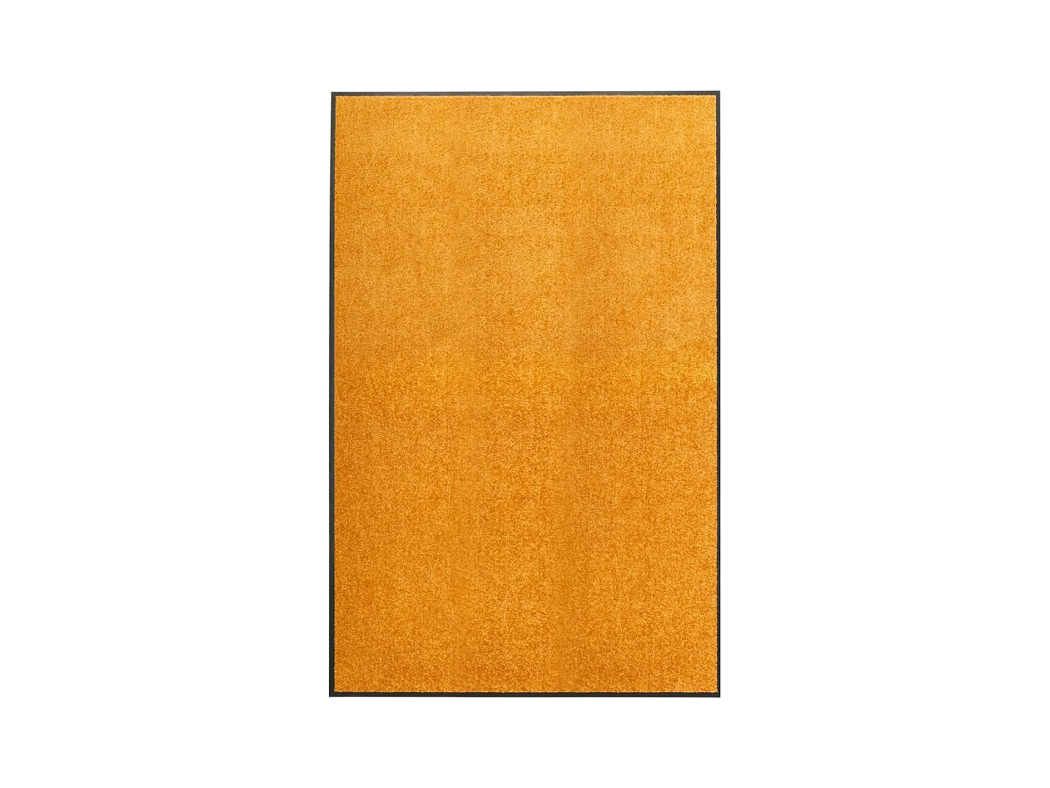Zerbino lavabile arancione 120x180 cm