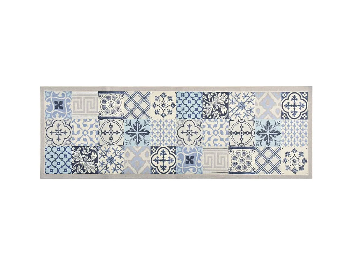 Tappeto da cucina lavabile in mosaico 60x300 cm