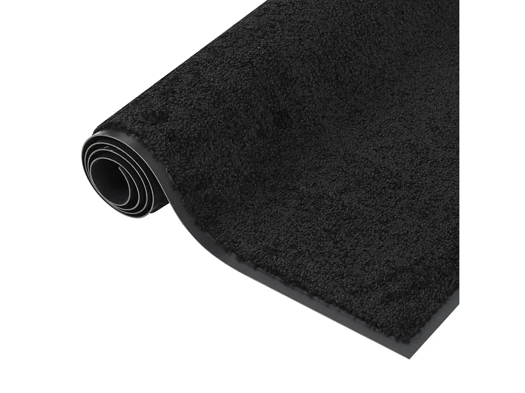 Felpudo negro 60x80 cm