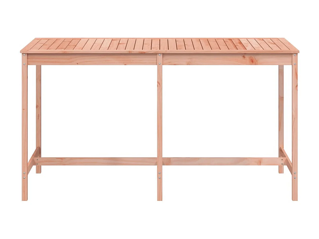 Mesa de jardim 203,5x90x110 cm madeira de douglas maciça