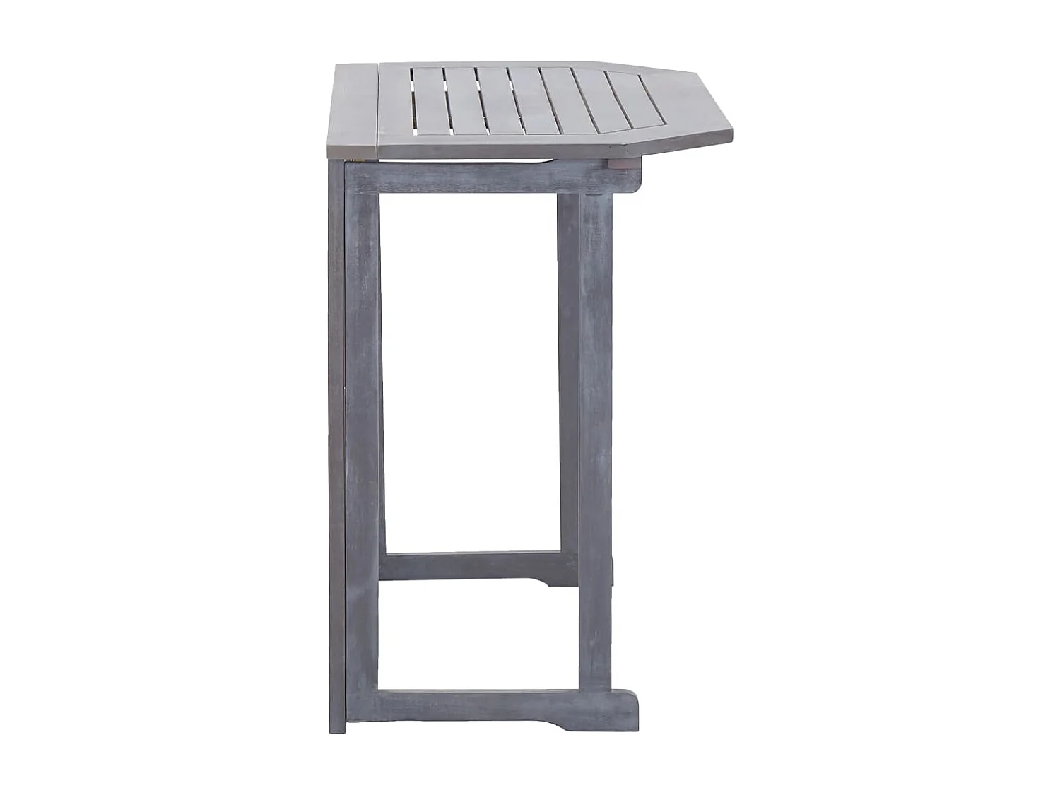 Table pliable de balcon 90x50x74 cm Bois d'acacia massif