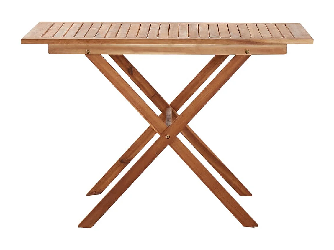 Mesa de jardim 110x67x74 cm madeira de acácia maciça
