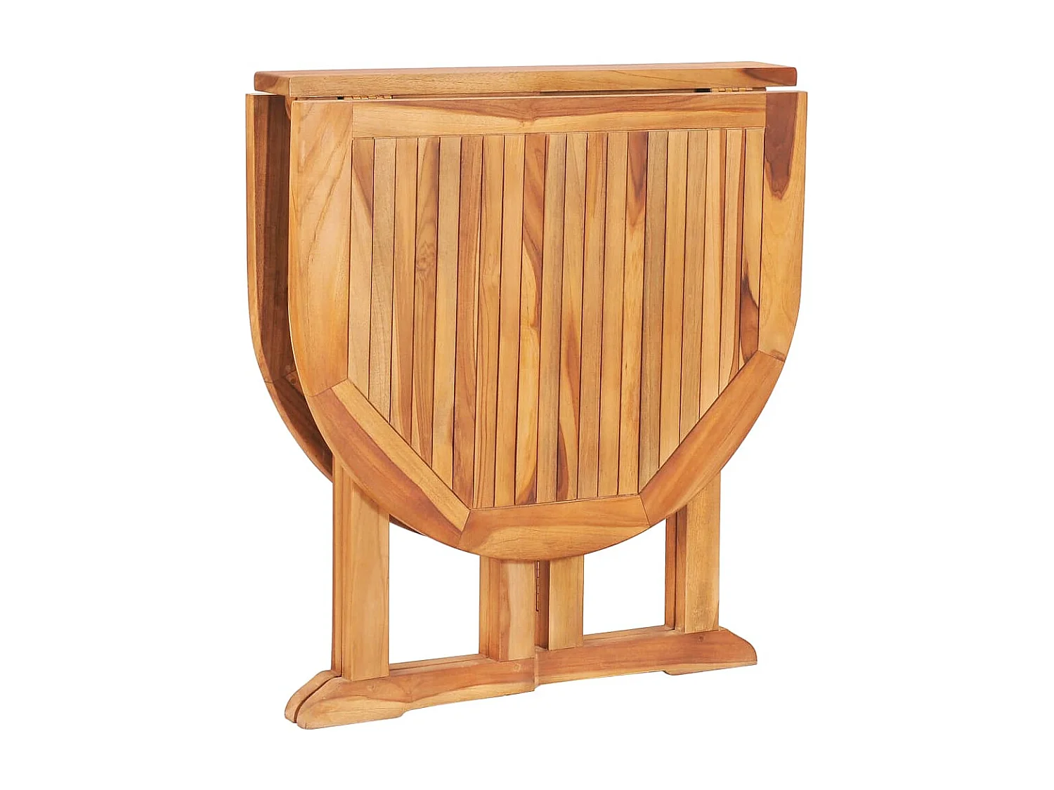Mesa de jardim dobrável 120x70x75 cm madeira teca maciça