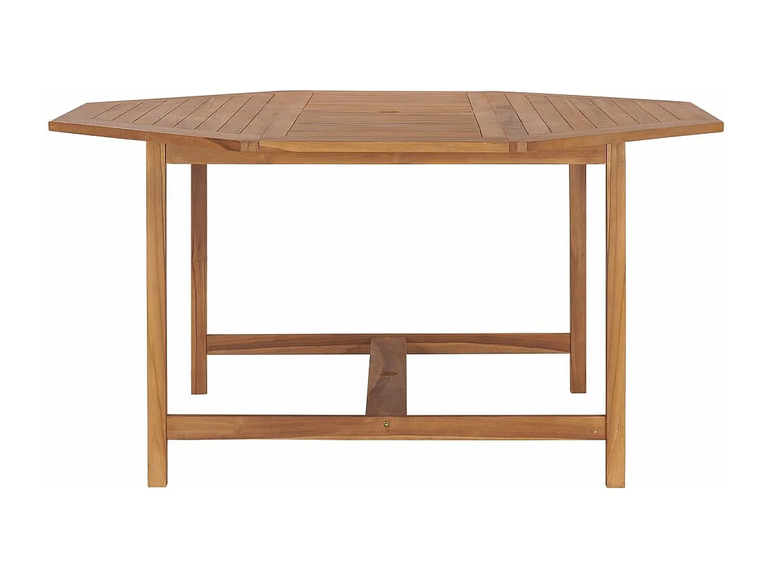 Table de jardin 150x150x75 cm Bois de teck solide