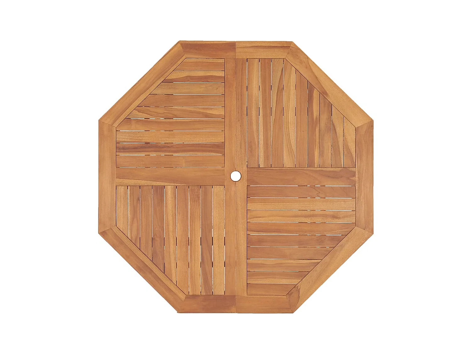 Mesa de jantar p/ jardim 110x110x75 cm madeira de teca maciça