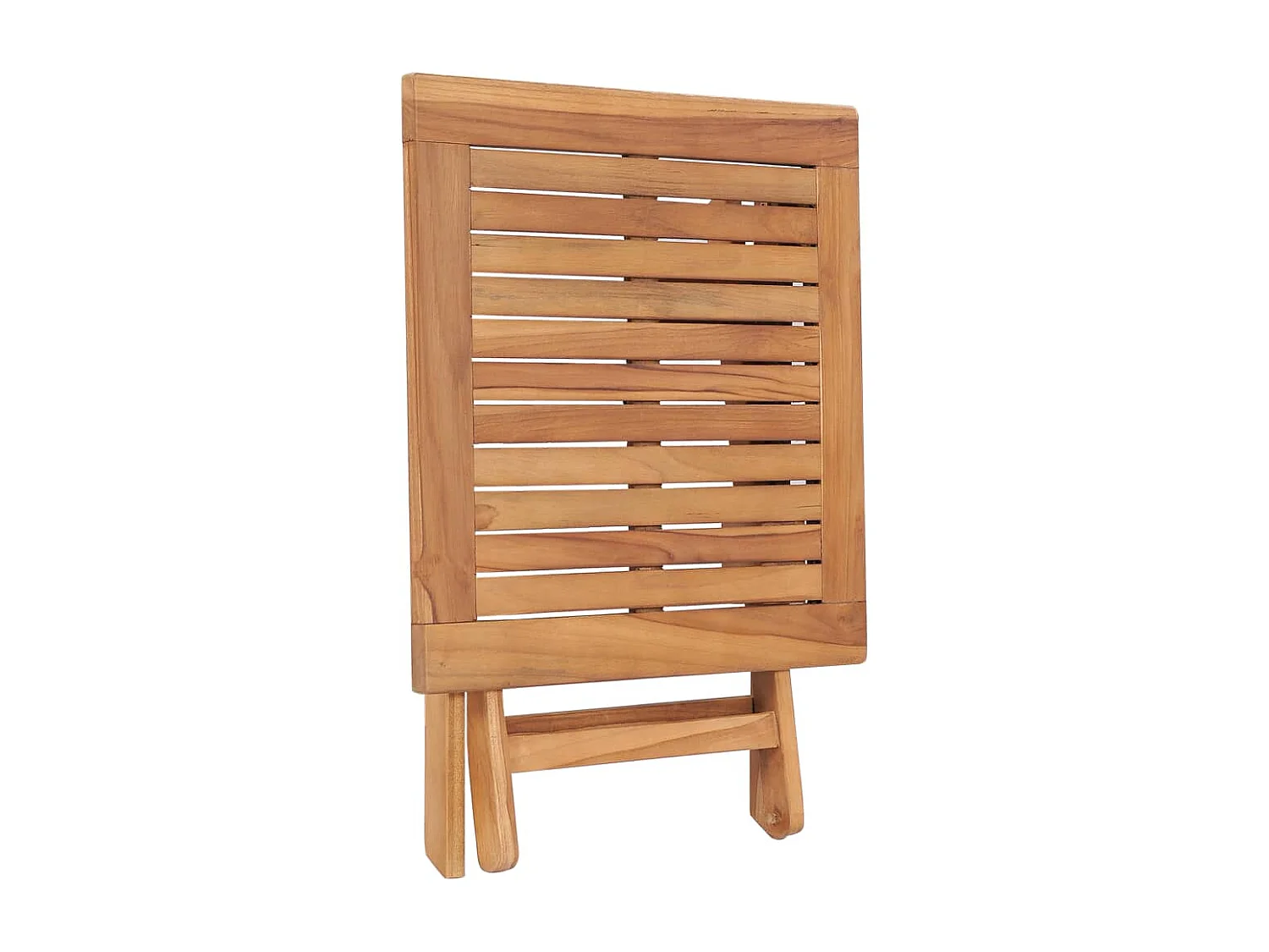 Tavolo da Giardino Pieghevole 45x45x45 cm in Legno di Teak