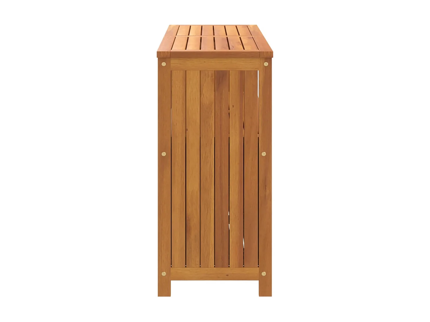 Table console de jardin 110x35x75 cm bois massif d'acacia
