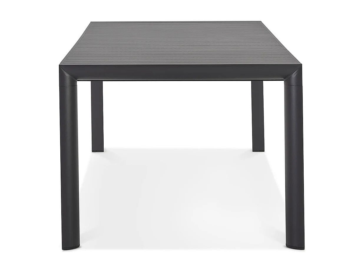 Gartentisch - SAMUI - grau - 180-240x100x75 cm