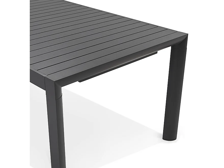 Gartentisch - SAMUI - grau - 180-240x100x75 cm