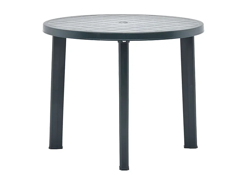 Tavolo da Giardino Verde 89 cm in Plastica