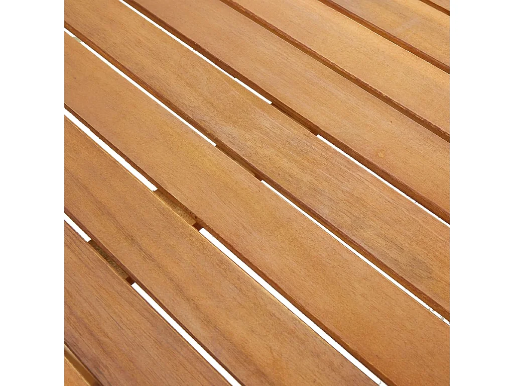 Table de jardin 140x80x74 cm Bois d'acacia massif