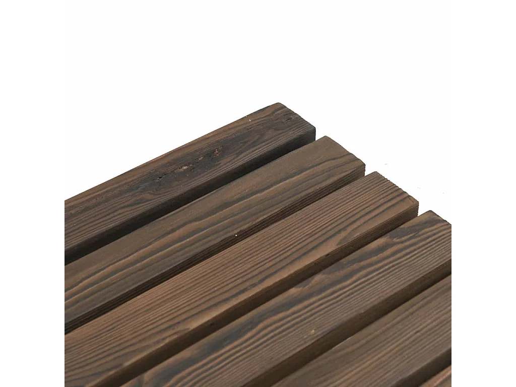 Mesa de centro para jardim 90x50x40 cm madeira de abeto maciça