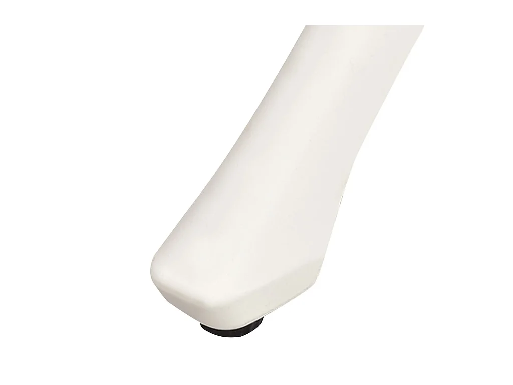 Table de jardin Blanc 90x90x73 cm Aluminium coulé