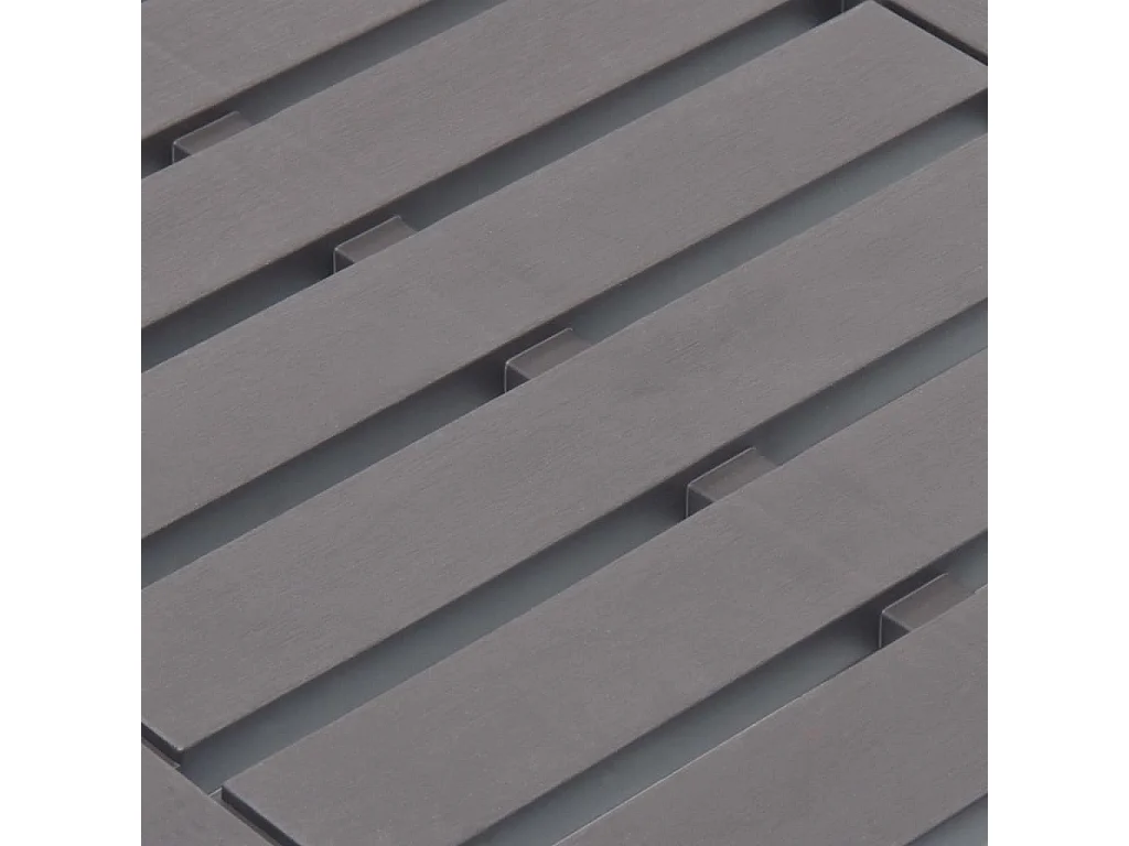 Table de jardin Moka 78x55x38 cm Plastique