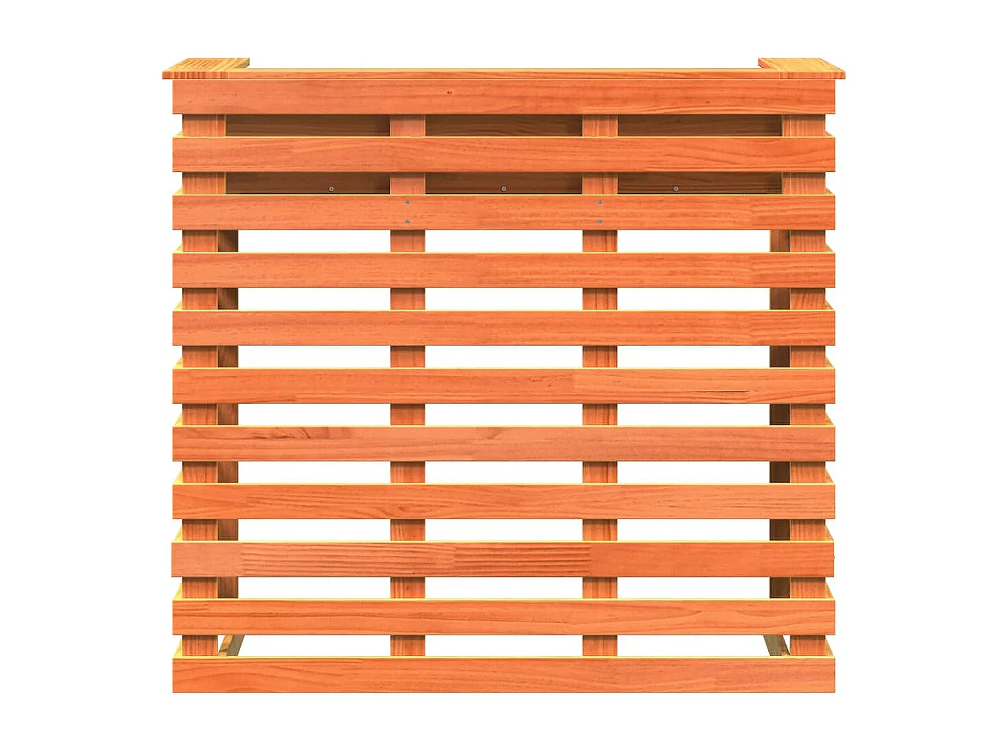 Tavolo Bar da Esterno Marrone Cera 113,5x50x103cm Massello Pino