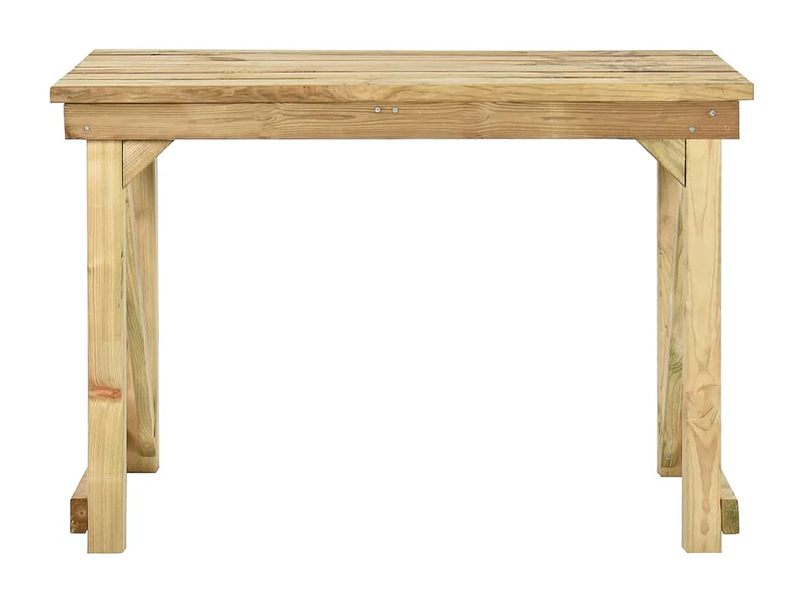 Table de jardin 110x79x75 cm Bois de pin imprégné