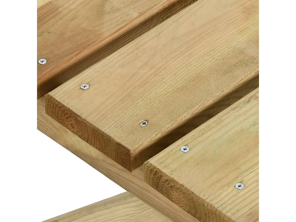 Table de jardin 110x79x75 cm Bois de pin imprégné