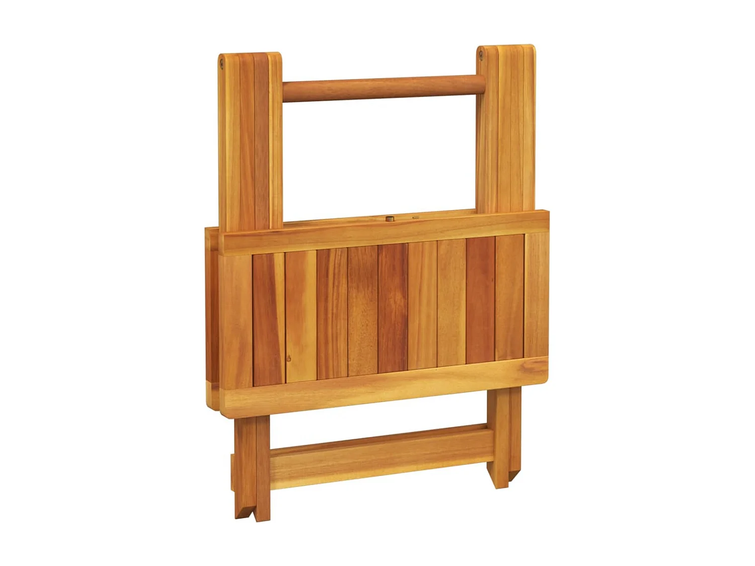 Table pliable de jardin 50x50x50 cm bois d'acacia solide