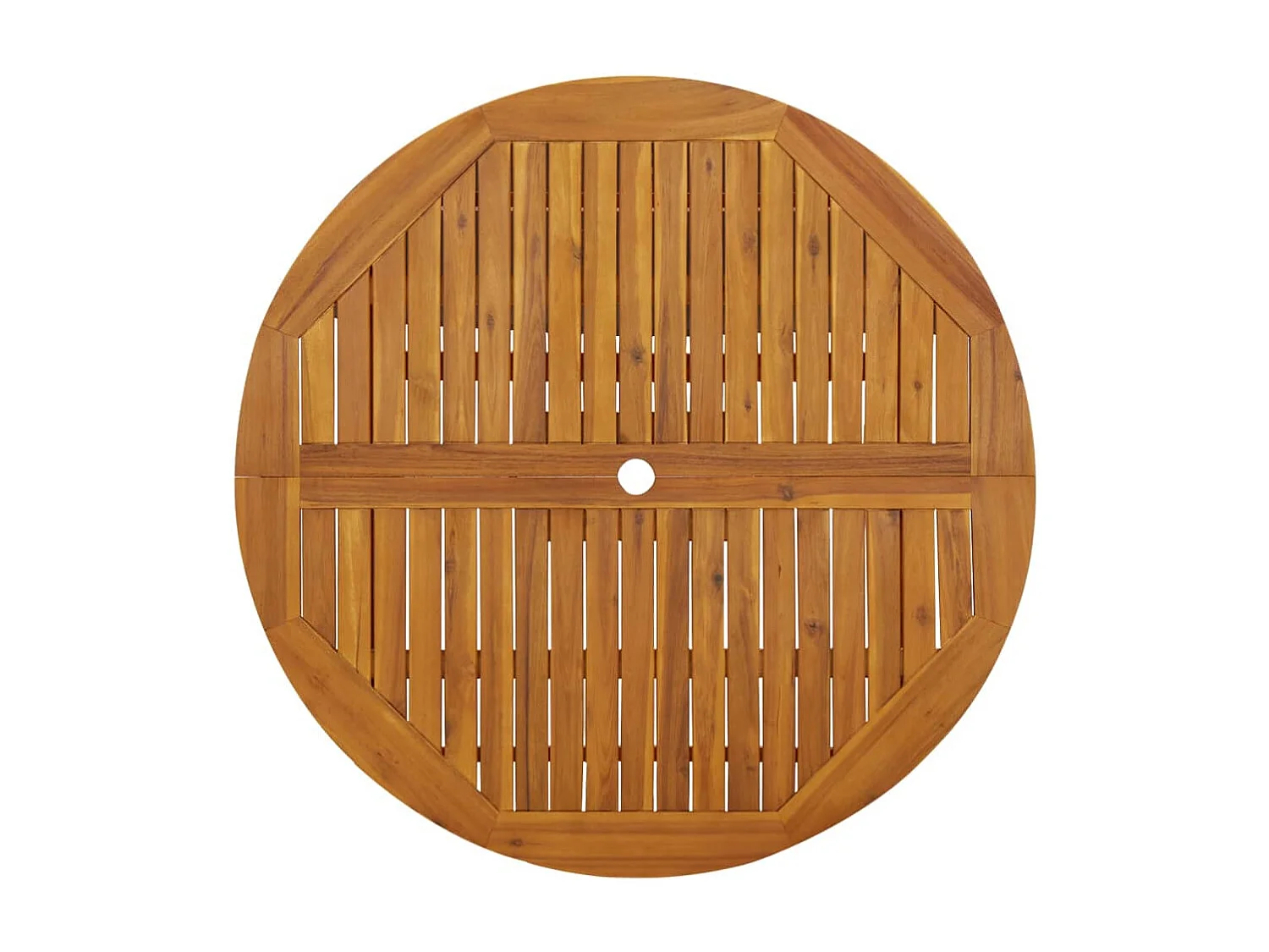 Table pliable de jardin 110 cm Bois d'acacia massif