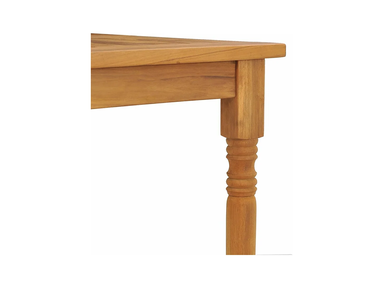 Table Batavia 200x100x75 cm Bois de teck solide