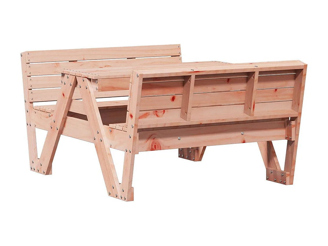 Mesa piquenique p/ crianças 88x122x58 cm madeira douglas maciça