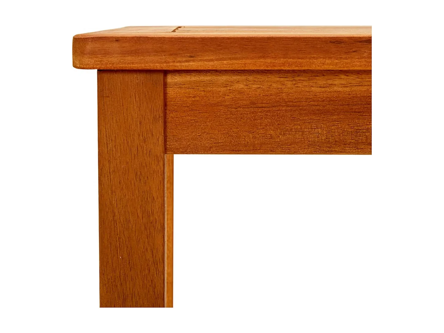 Tavolino da Giardino 50x35x36 cm in Legno Massello di Acacia