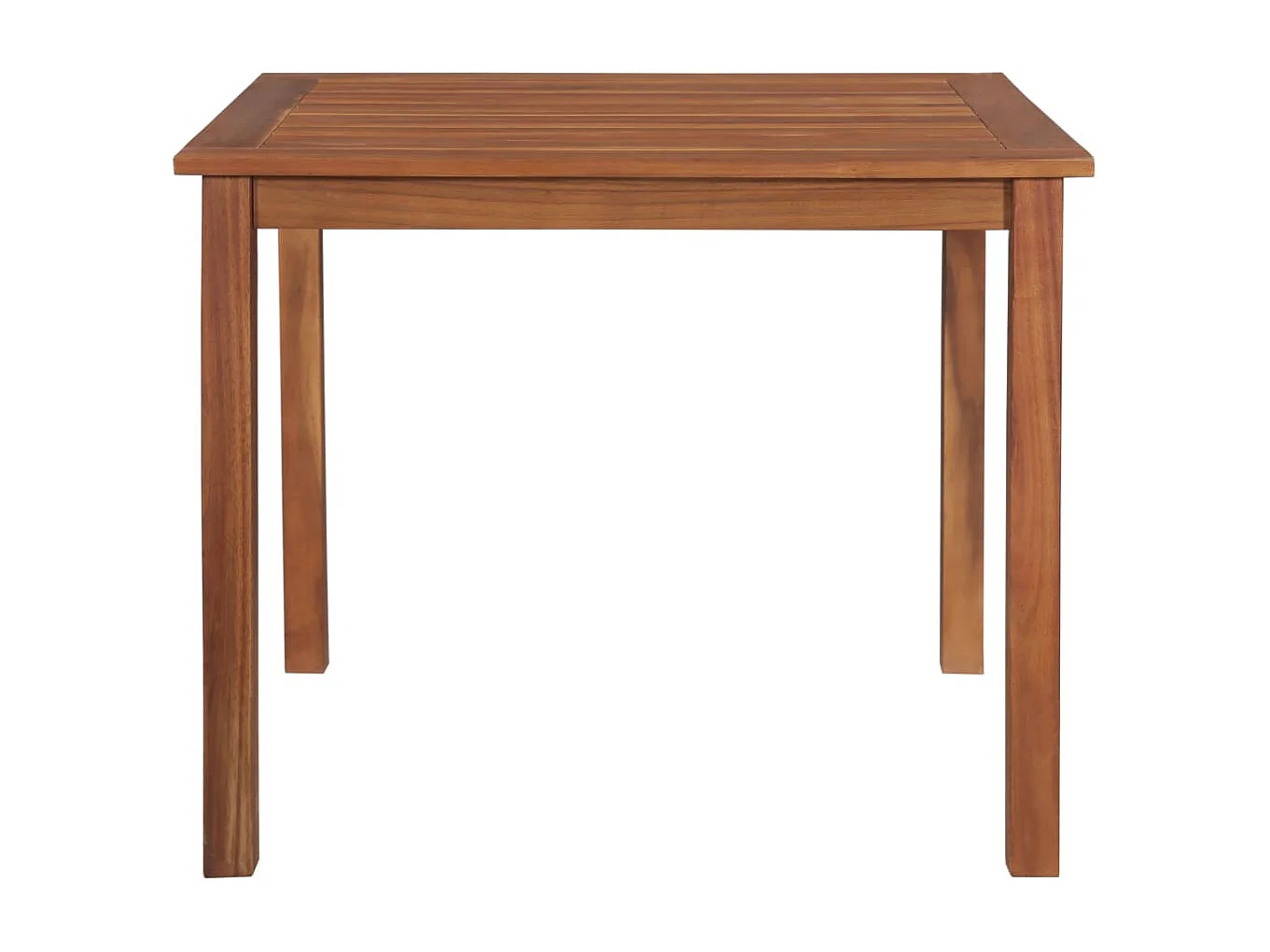 Mesa de jardim 85x85x74 cm madeira de acácia maciça