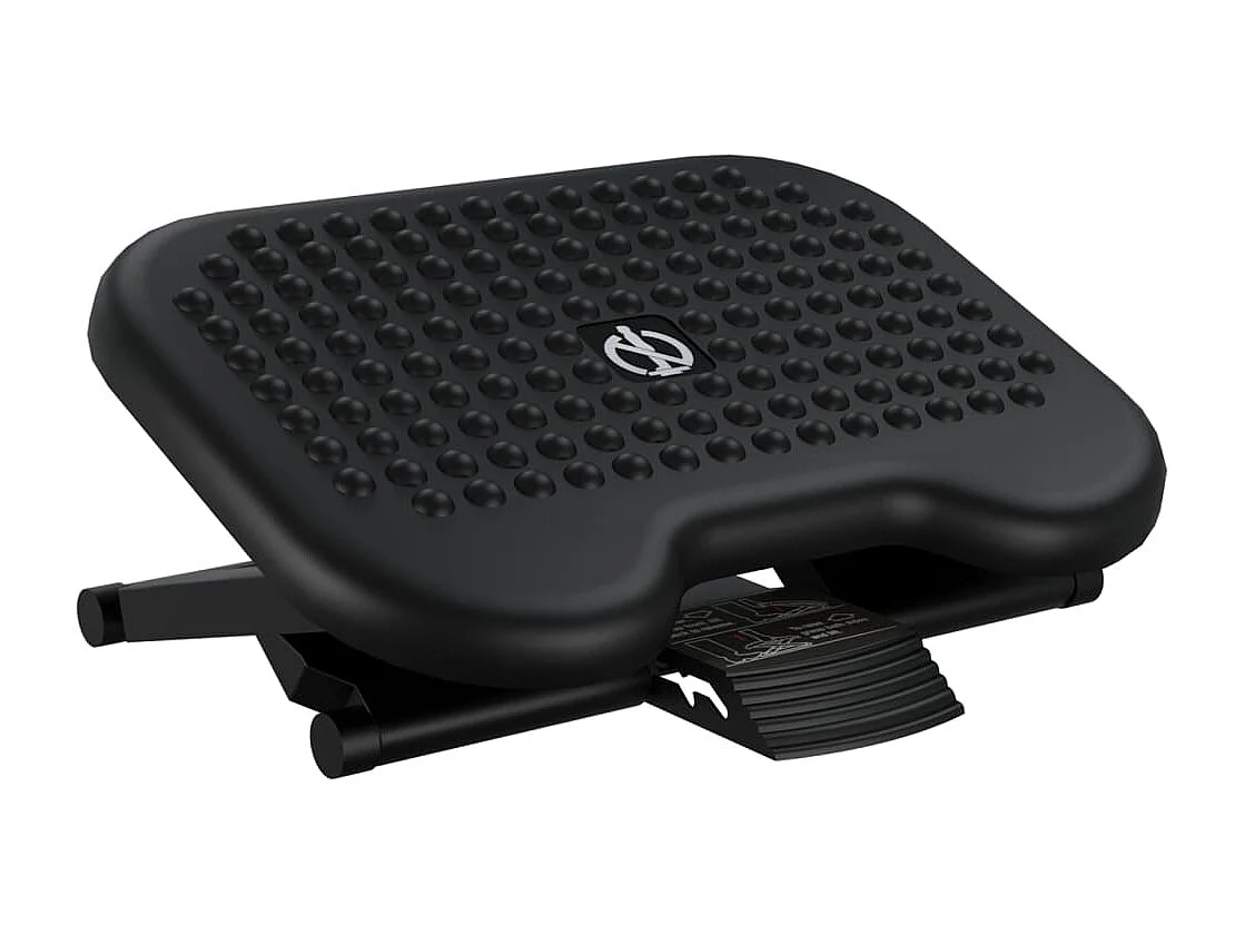 Repose-pieds Noir 46x34,5x11 cm