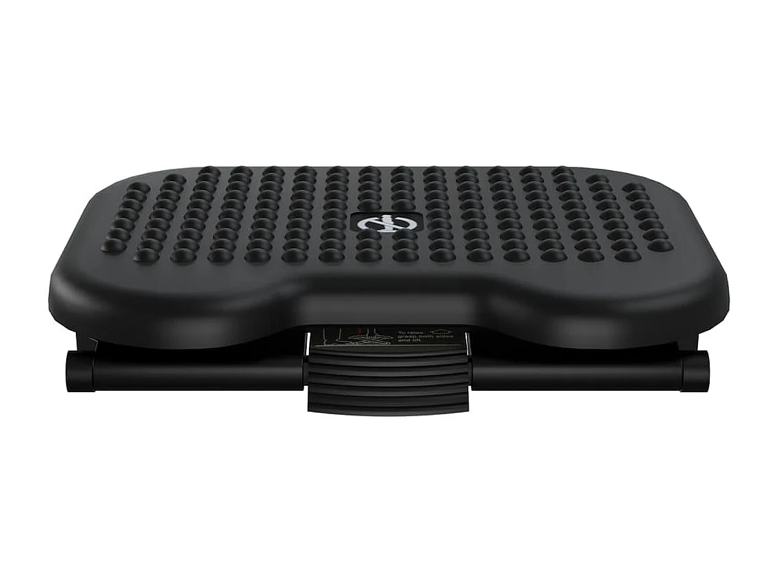 Repose-pieds Noir 46x34,5x11 cm