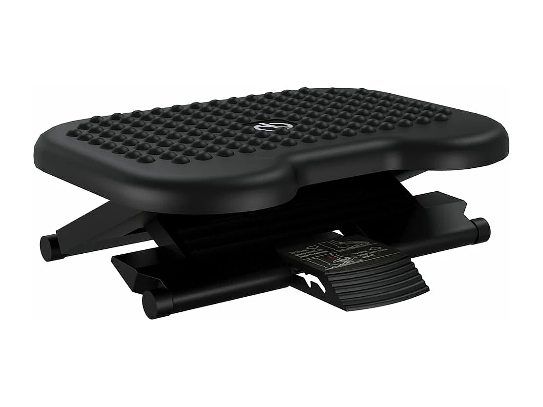 Repose-pieds Noir 46x34,5x11 cm