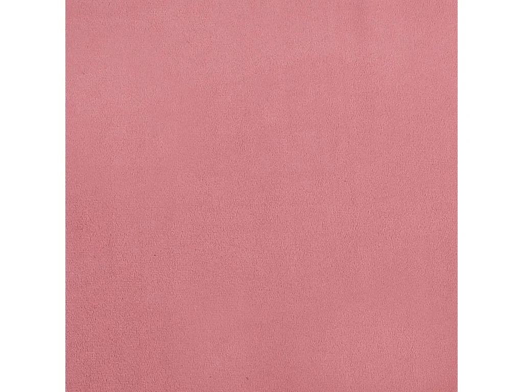 Repose-pied Rose 78x56x32 cm Velours