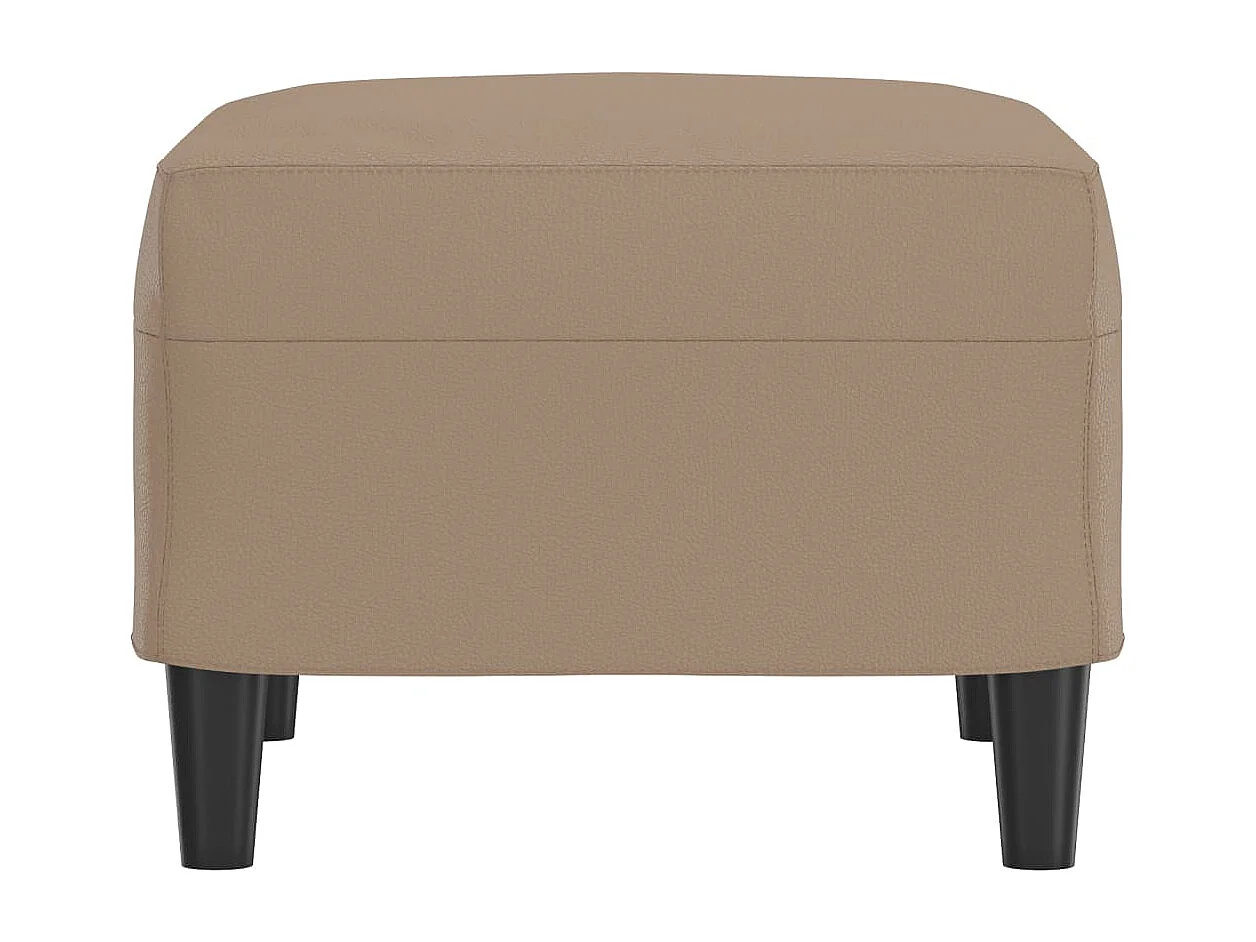 Repose-pied Cappuccino 60x50x41 cm Similicuir