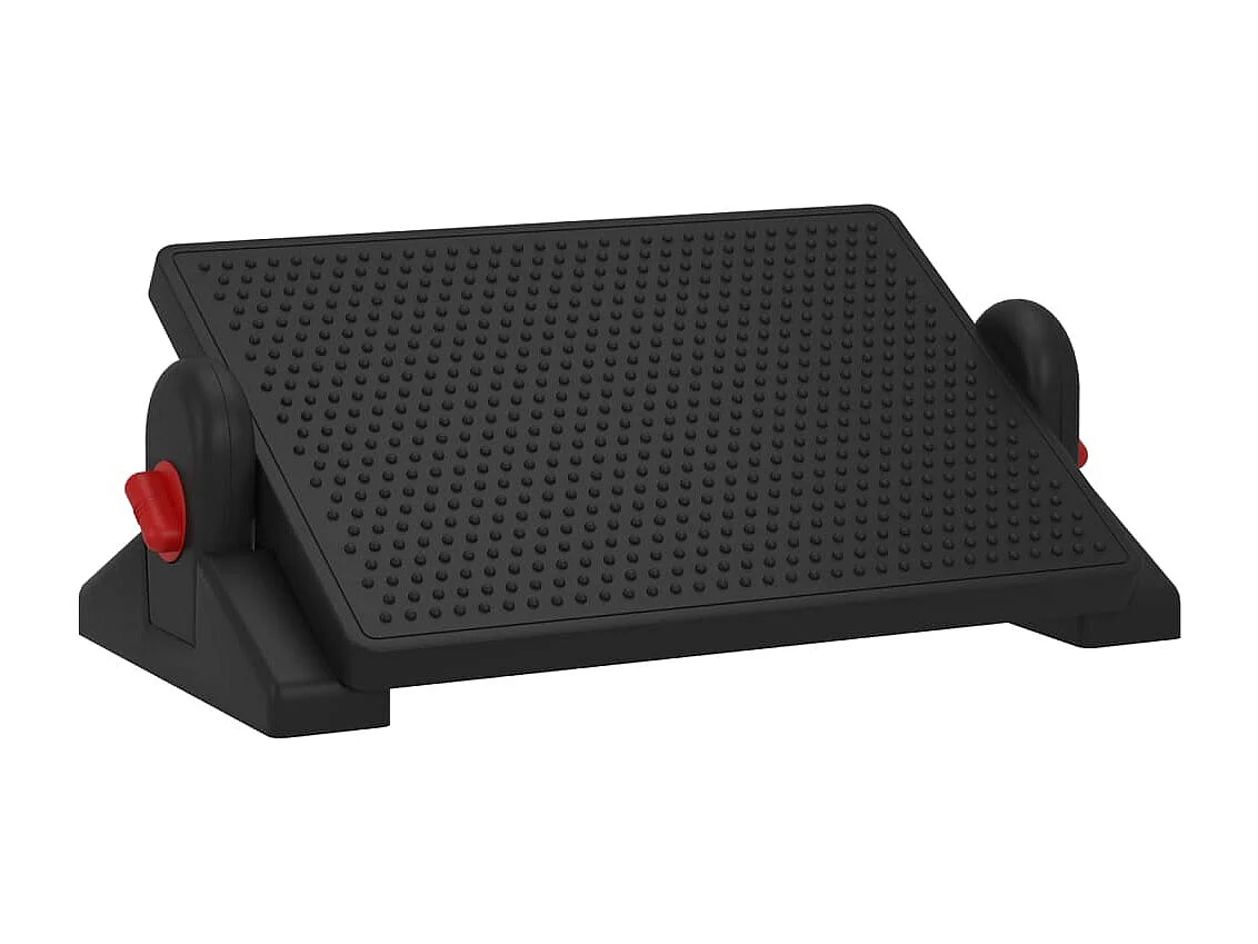 Reposapiés negro 50x30,5x17 cm