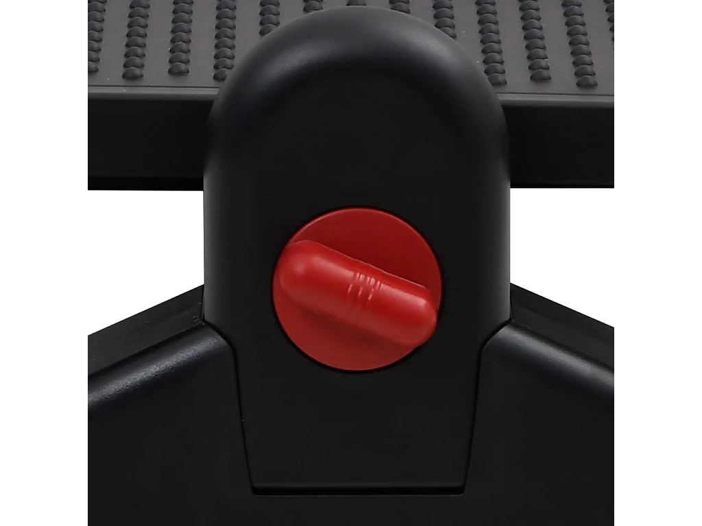 Reposapiés negro 50x30,5x17 cm