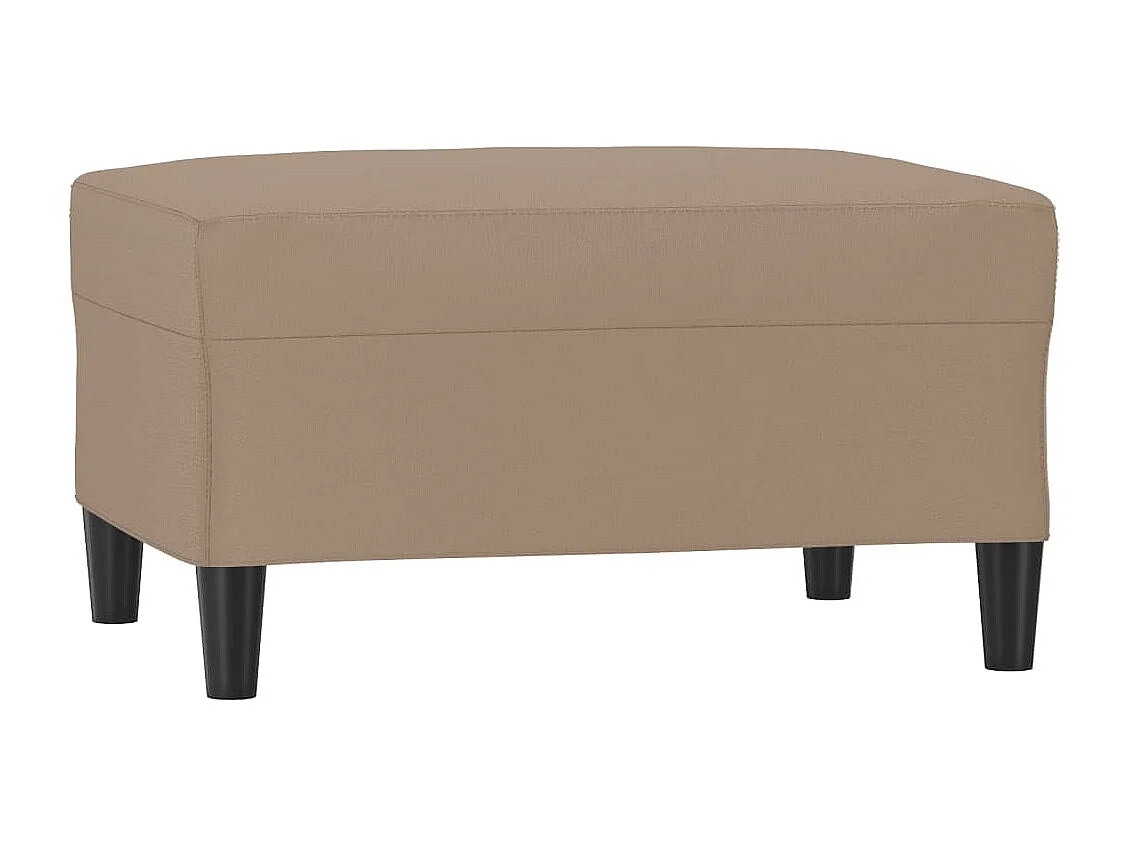 Repose-pied Cappuccino 70x55x41 cm Similicuir