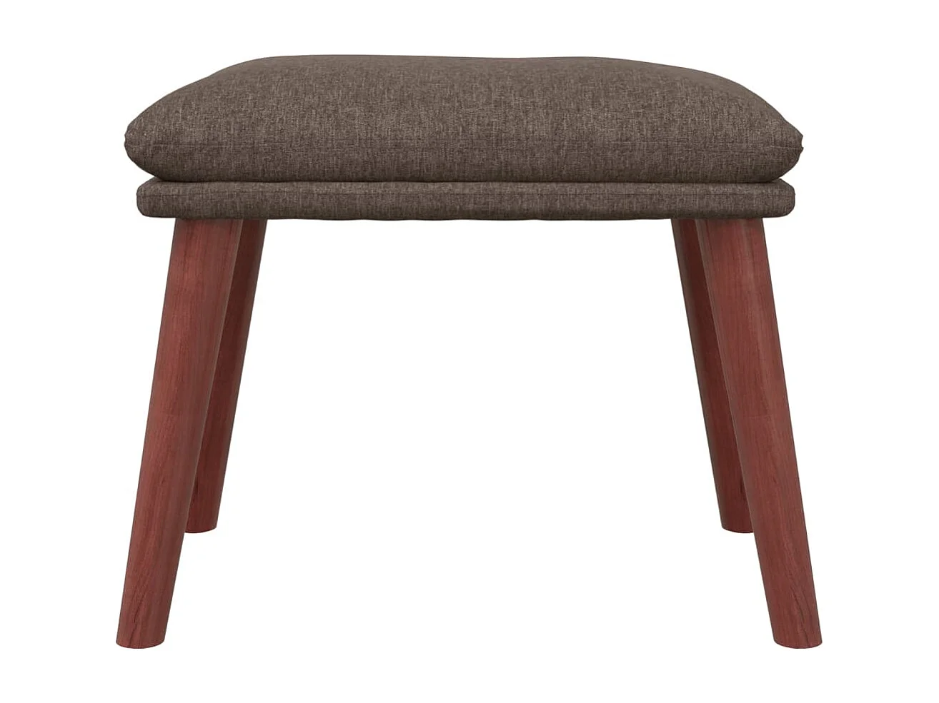 Repose-pied Taupe 45x29,5x35 cm Tissu