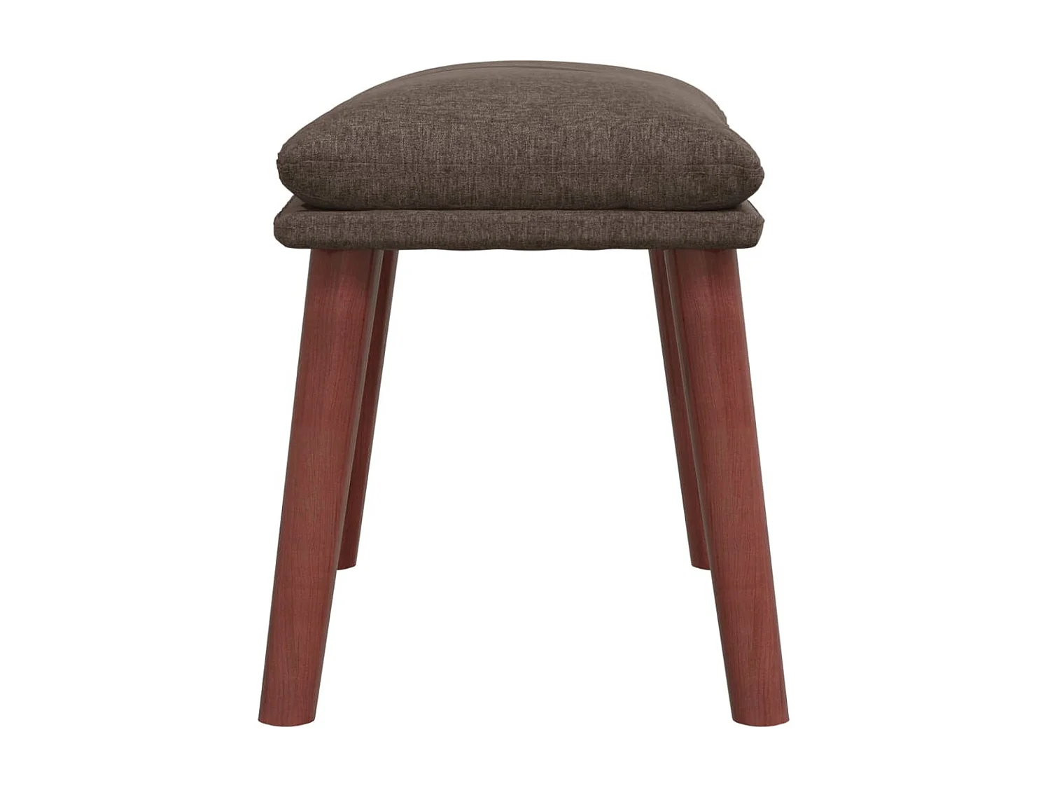 Repose-pied Taupe 45x29,5x35 cm Tissu