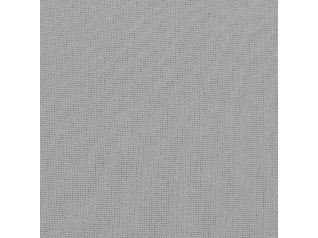 Poggiapiedi Tessuto grigio chiaro 51x41x40 cm